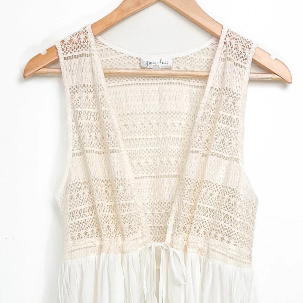 Grace & Lace White Sands Beach Duster - Picture 6 of 6